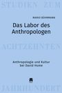 Oben: "STUDIEN ZUM", Titel: "Das Labor des Anthropologen", Autor: "Mario Bührmann", Unten: "Anthropologie bei David Hume".