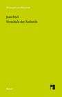 Jean Paul: Vorschule der Ästhetik, Buch