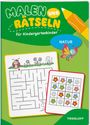 : Malen und Rätseln für Kindergartenkinder. Natur, Buch