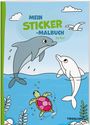 : Mein Sticker-Malbuch. Am Meer, Buch