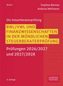 Buchcover in Rot mit gelbem Feld: "BWL/VWL UND FINANZWISSENSCHAFTEN". Autoren: Stephan Bannas, Andreas Wellmann.