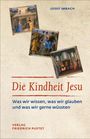 Titel: "Die Kindheit Jesu". Autor: Josef Imbach. Darunter Gemälde biblischer Szenen. Verlag: Friedrich Pustet.