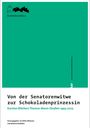"Von der Senatorenwitwe zur Schokoladenprinzessin" steht auf einem Buchcover mit einfachem Design. Logo oben links.