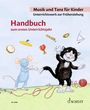 "Musik und Tanz für Kinder: Unterrichtswerk zur Früherziehung. Handbuch zum ersten Unterrichtsjahr." Eine Maus und Katze tanzen.