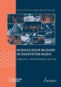 "Musikalische Bildung im Ökosystem Musik. Einblicke, Hintergründe, Impulse." Bilder zeigen musizierende Hände. Links Logos.