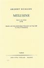 Aribert Reimann: Melusine, Noten