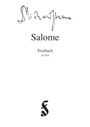 Richard Strauss: Salome. Libretto, Buch