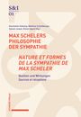 S&I 01, Max Schelers Philosophie der Sympathie, Quellen und Wirkungen. Beigefarbener Hintergrund mit geometrischen Formen.