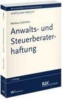 Buchcover mit den Texten: "Anwalts- und Steuerberaterhaftung", "Markus Gehrlein", "7. Auflage", "Betriebs-Berater Schriftenreihe".