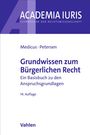 "Grundwissen zum Bürgerlichen Recht", 14. Auflage von Medicus, Petersen. Blaues, schlichtes Cover mit Verlagslogo Vahlen.