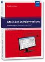 "CAE in der Energieverteilung. Projektierung von Niederspannungsanlagen. 3., neu bearbeitete Auflage. Dirk Brechtken." Ein Computerbildschirm zeigt technische Zeichnungen.