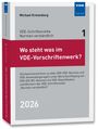 "Wo steht was im VDE-Vorschriftenwerk?" Stichwortverzeichnis zu Normen, VDE-Verlag, 2026.
