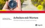 "Arbeiten mit Werten" von Uta Deppe-Schmitz und Miriam Deubner-Böhme. Eine Hand hält einen Kompass auf einer Straße.