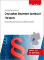 "Deutsches Beamten-Jahrbuch Hessen", "Vorschriftensammlung", rote Paragraphen-Symbolik, graue Hessen-Karte.