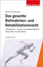 "Walhalla Fachredaktion: Das gesamte Behinderten- und Rehabilitationsrecht. Illustration eines laufenden Mannes aus Punkten."