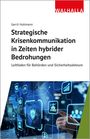 Text: Gerrit Hohmann, Strategische Krisenkommunikation in Zeiten hybrider Bedrohungen. Unten: blau leuchtende Technologie-Icons.