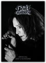 "Ozzy Osbourne", "2026 Official Calendar", "Titelbild 2027 in Bearbeitung". Schwarz-weißes Porträt eines Mannes.
