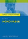 Max Frisch: Homo faber. Textanalyse und Interpretation, Buch