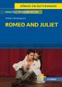 William Shakespeare: Romeo and Juliet von William Shakespeare - Textanalyse und Interpretation, Buch