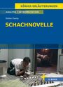 Stefan Zweig: Schachnovelle - Textanalyse und Interpretation, Buch