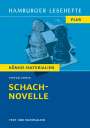 Stefan Zweig: Schachnovelle (Textausgabe), Buch