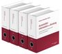 Vier Ordner mit der Aufschrift "Arzneimittel Information und Beratung", Autoren: Ammon, Mutschler, Scholz.