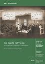 „Von Cocain zu Procain“: Geschichte der synthetischen Lokalanästhetika. Chemische Strukturformeln, Laborumgebung, historische Fotografie.