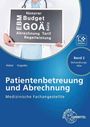 "Patientenbetreuung und Abrechnung, Medizinische Fachangestellte, Band 2: Behandlungsfälle." Blaues Cover, Logo Europa-Lehrmittel.