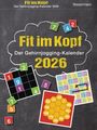 Eberhard Krüger: Fit im Kopf - der Gehirnjogging-Kalender 2026. Jeden Tag Denksport mit dem beliebten Abreißkalender, KAL