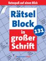 Eberhard Krüger: Rätselblock in großer Schrift 131 (5 Exemplare à 2,99 EUR), Buch