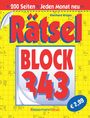 Eberhard Krüger: Rätselblock 343 (5 Exemplare à 2,99 EUR), Buch