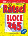 Eberhard Krüger: Rätselblock 345 (5 Exemplare à 2,99 EUR), Buch