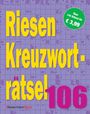 Eberhard Krüger: Riesen-Kreuzworträtsel 106 (5 Exemplare à 3,99 EUR), Buch