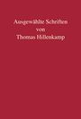 : Ausgewählte Schriften von Thomas Hillenkamp, Buch