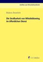 Ruben Doneleit: Die Strafbarkeit von Whistleblowing im öffentlichen Dienst, Buch