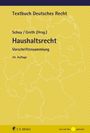 Textbuch Deutsches Recht. Schuy/Greth (Hrsg.) Haushaltsrecht Vorschriftensammlung 34. Auflage. Gelbe Karte mit Linien.