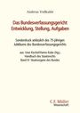 Covertext: Buch von Andreas Voßkuhle über das Bundesverfassungsgericht, Sonderdruck zum 75-jährigen Jubiläum.