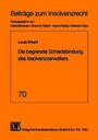 "Beiträge zum Insolvenzrecht", "Die begrenzte Schiedsbidnung des Insolvenzverwalters", "70", gelbes Buchcover mit RWS-Logo.