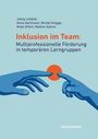 Titel: "Inklusion im Team: Multiprofessionelle Förderung in temporären Lerngruppen." Zwei Hände reichen sich die Hand.