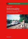 Titel: Informality. Alltagspraktiken in Transkarpatien, Westukraine. Cover: Autoschlange in einer ländlichen Szenerie.