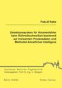 Titel: "Detektionssystem für Volumenfehler..." von Pascâl Rabe. Gelber Hintergrund mit stilisierter Skyline unten.