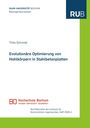„Evolutionäre Optimierung von Hohlkörpern in Stahlbetonplatten“ von Thilo Schmidt. Oben ist das RUB-Logo.