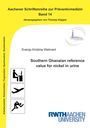 Svenja Kristina Wehnert: Southern Ghanaian reference value for nickel in urine, Buch