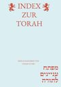 Text: "INDEX ZUR TORAH". Darunter "HERAUSGEGEBEN VON CHAJM GUSKI". Hebräische Schrift rechts. Oben zwei rote Löwen.