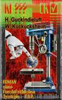Titel: KI ??? OK. Autor: H. Guckindieluft, W. Kuckucksheim. Eine Roboterhand zeigt auf eine Erdkugel unter einer Bohrmaschine.