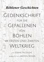 Melvyn Röder: Gedenkschrift für die Gefallenen von Böhlen im Ersten und Zweiten Weltkrieg, Buch