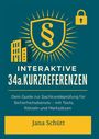 Jana Schütt: Interaktive 34a GewO Kurzreferenzen, Buch