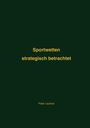 Peter Lackner: Sportwetten, Buch