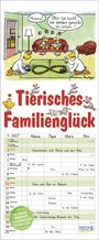 „Mama?“ „Stör sie nicht, sie spielen gerade so schön…!“ Titel: Tierisches Familienglück. Comic mit Kalender.