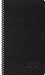 Taschenkalender Wochentimer Small Schwarz 2027, Buch